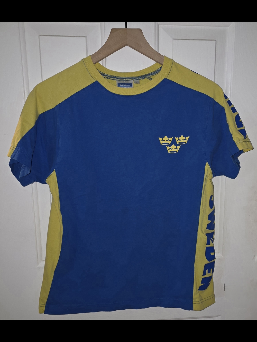 Sweden Blue Yellow T-Shirt Souvenir S
